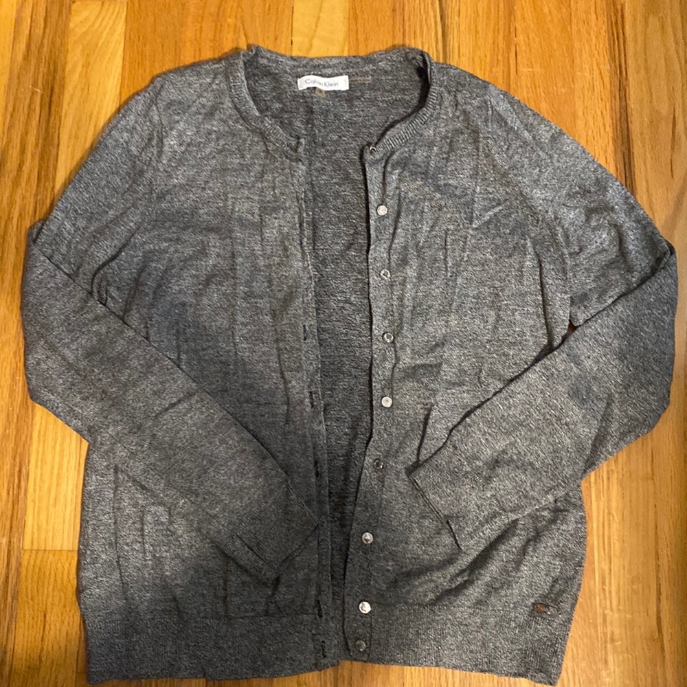 Calvin Klein Button-Up Cardigan